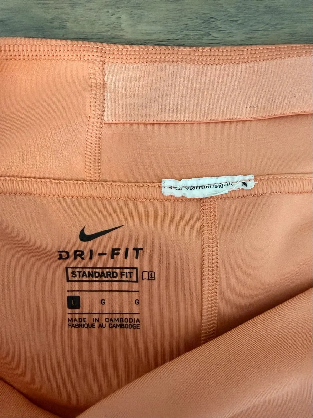 Nike Dri-Fit Pleated Tennis Skirt Coral Pink Size Large